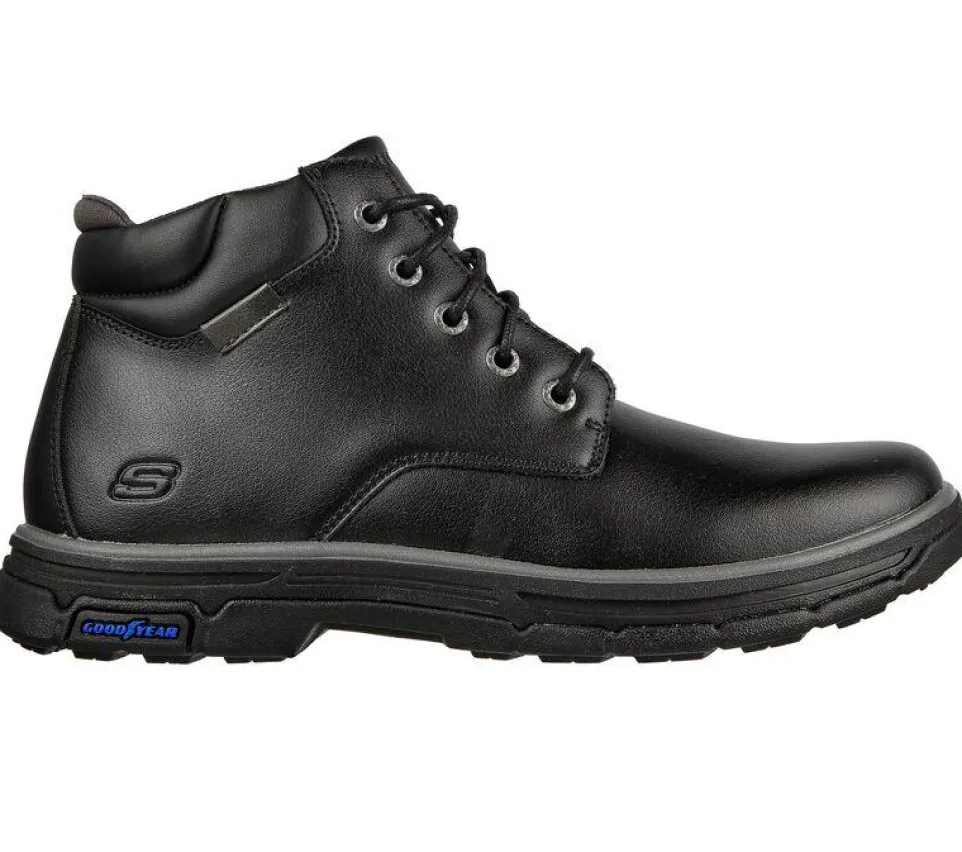 Men's Wide Fit Skechers 204394 Segment 2.0 Brogden Boots