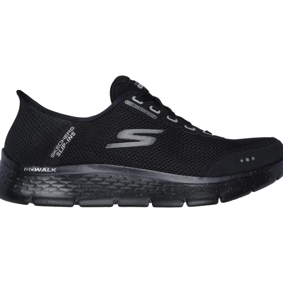 Men's Wide Fit Skechers 216330 Slip-ins Go Walk Flex 100% Waterproof Trainers