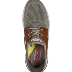 Men's Wide Fit Skechers 210606 Slip-ins Delson 3.0 Roth Trainers