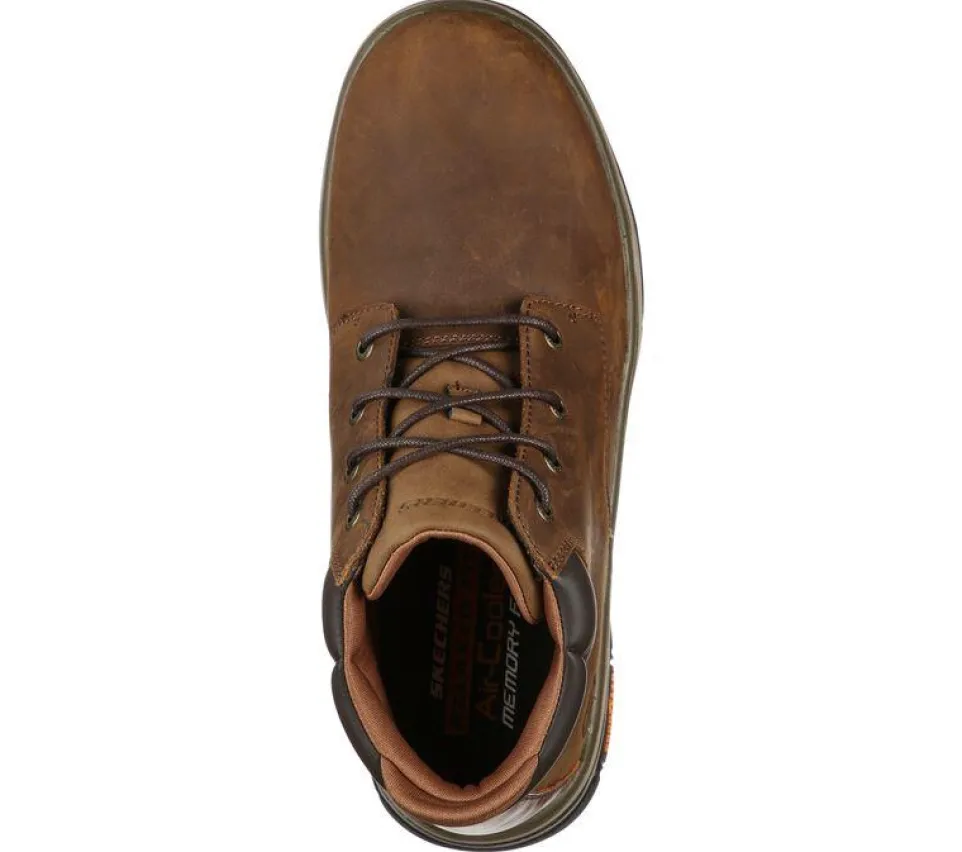 Men's Wide Fit Skechers 204394 Segment 2.0 Brogden Boots