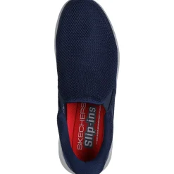 Men's Wide Fit Skechers 216333 Slip-ins Go Walk Flex Ojai Trainers