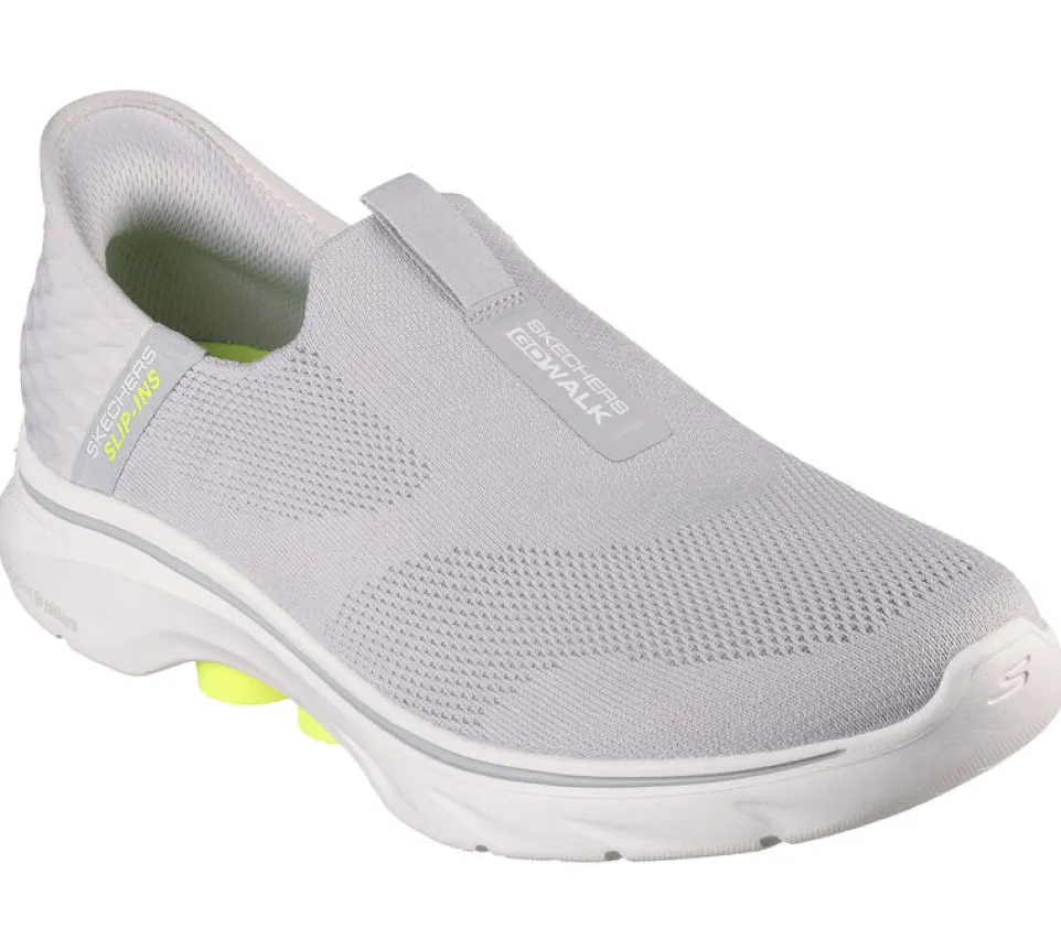 Men's Wide Fit Skechers 216641 Slip-ins Go Walk 7 Easy On 2 Trainers