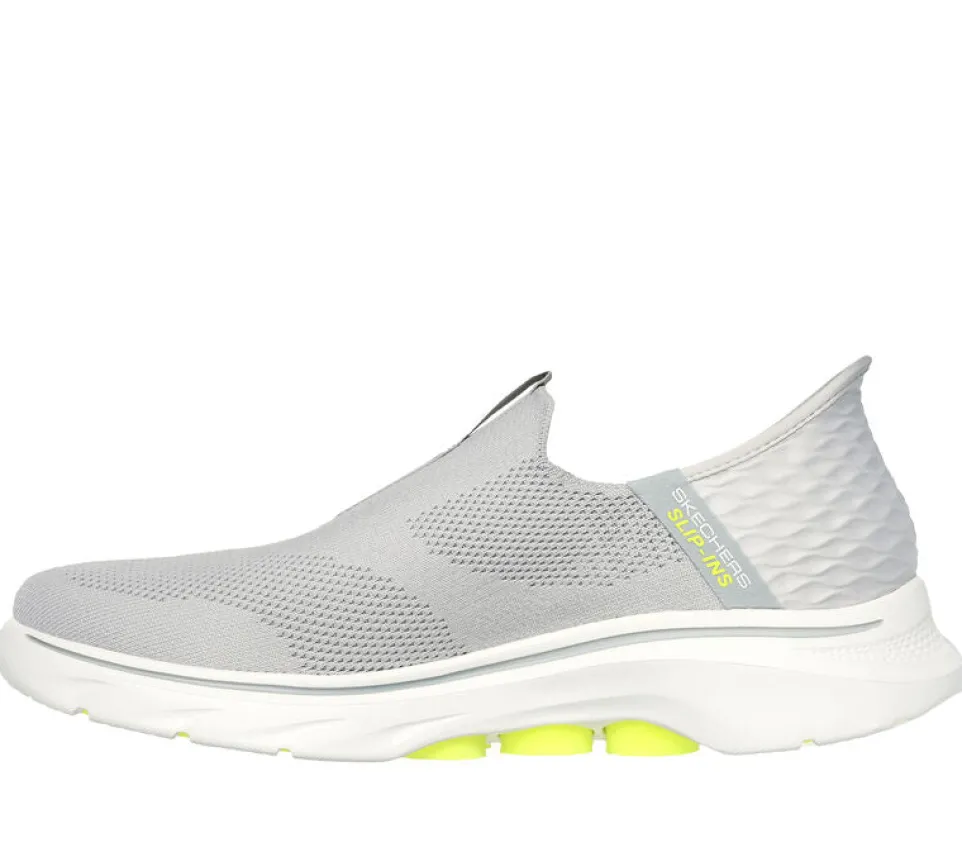 Men's Wide Fit Skechers 216641 Slip-ins Go Walk 7 Easy On 2 Trainers