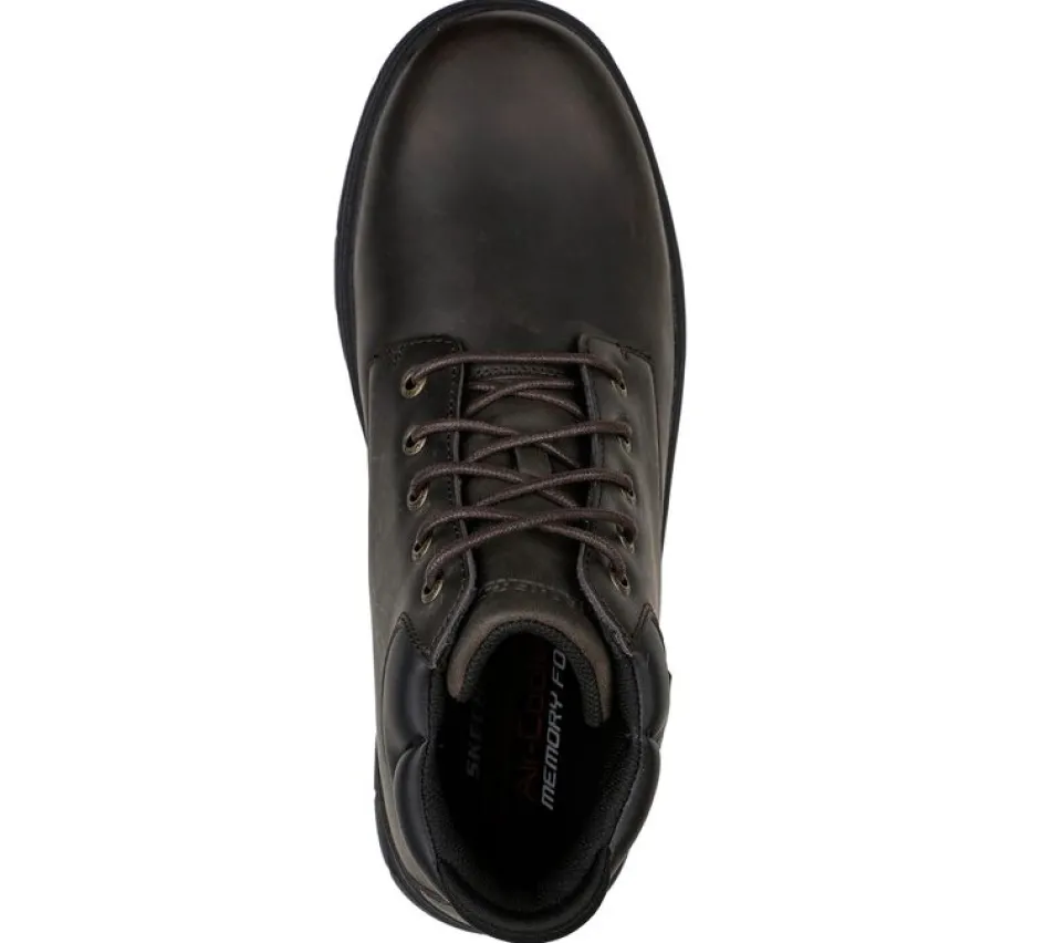 Men's Wide Fit Skechers 204394 Segment 2.0 Brogden Boots