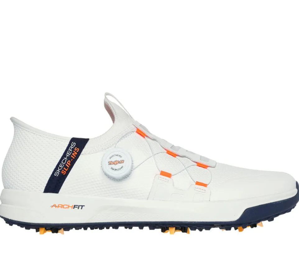 Men's Wide Fit Skechers 214076 Slip-ins Go Golf Elite Vortex Trainers