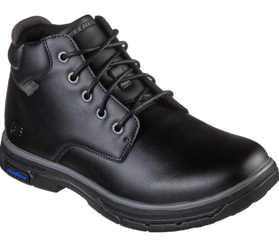 Men's Wide Fit Skechers 204394 Segment 2.0 Brogden Boots