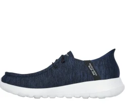 Men's Wide Fit Skechers 216283 Slip-ins Go Walk Max Free Hands Trainers