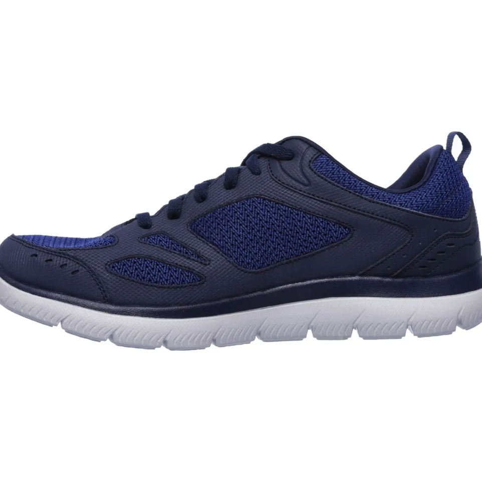 Men's Wide Fit Skechers 52812 Summits South Rim Sports Trainers