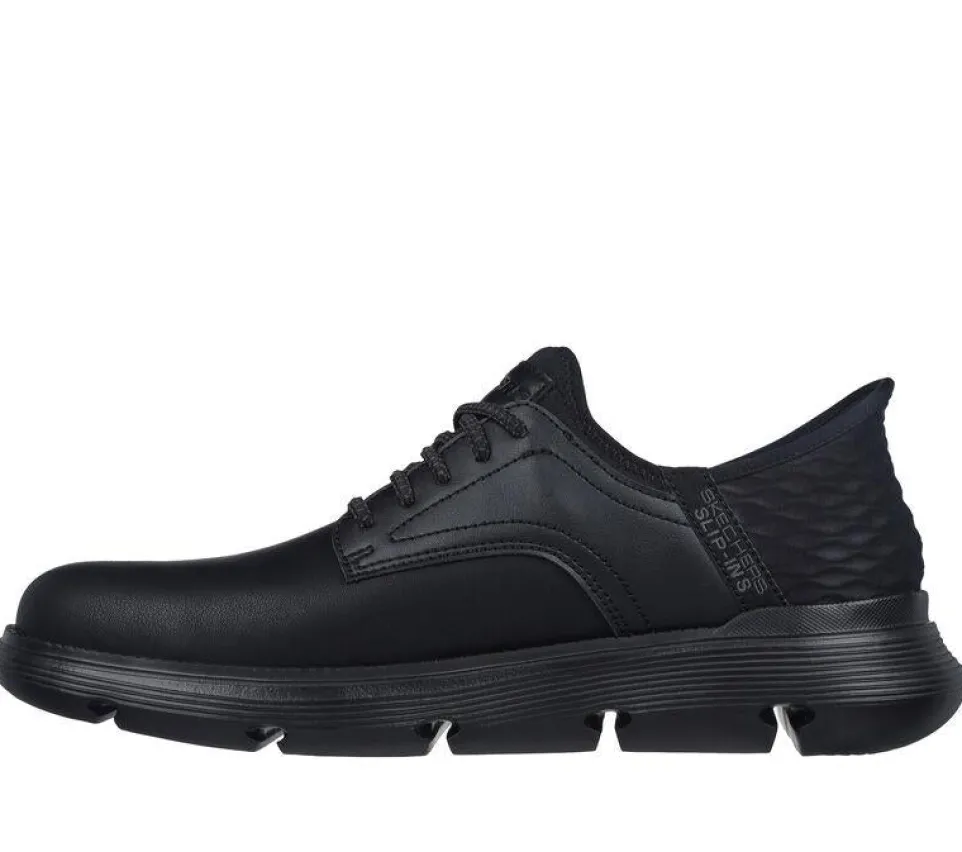 Men's Wide Fit Skechers 205046 Slip-ins Garza Gervin Trainers - Black