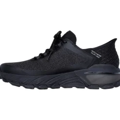 Men's Wide Fit Skechers 237309 Slip-ins Max Protect Assembly Trainers - Black