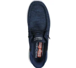 Men's Wide Fit Skechers 216283 Slip-ins Go Walk Max Free Hands Trainers