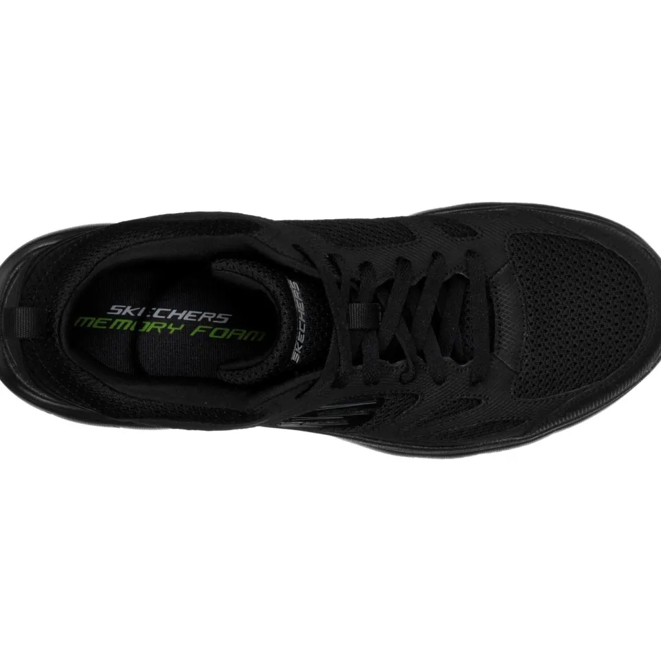 Men's Wide Fit Skechers 52812 Summits South Rim Sports Trainers - Black