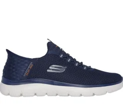 Men's Wide Fit Skechers 232457 Slip-ins Summits High Range Trainers