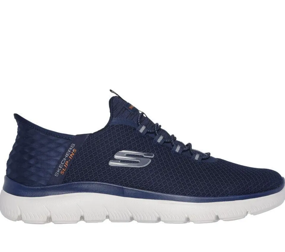 Men's Wide Fit Skechers 232457 Slip-ins Summits High Range Trainers