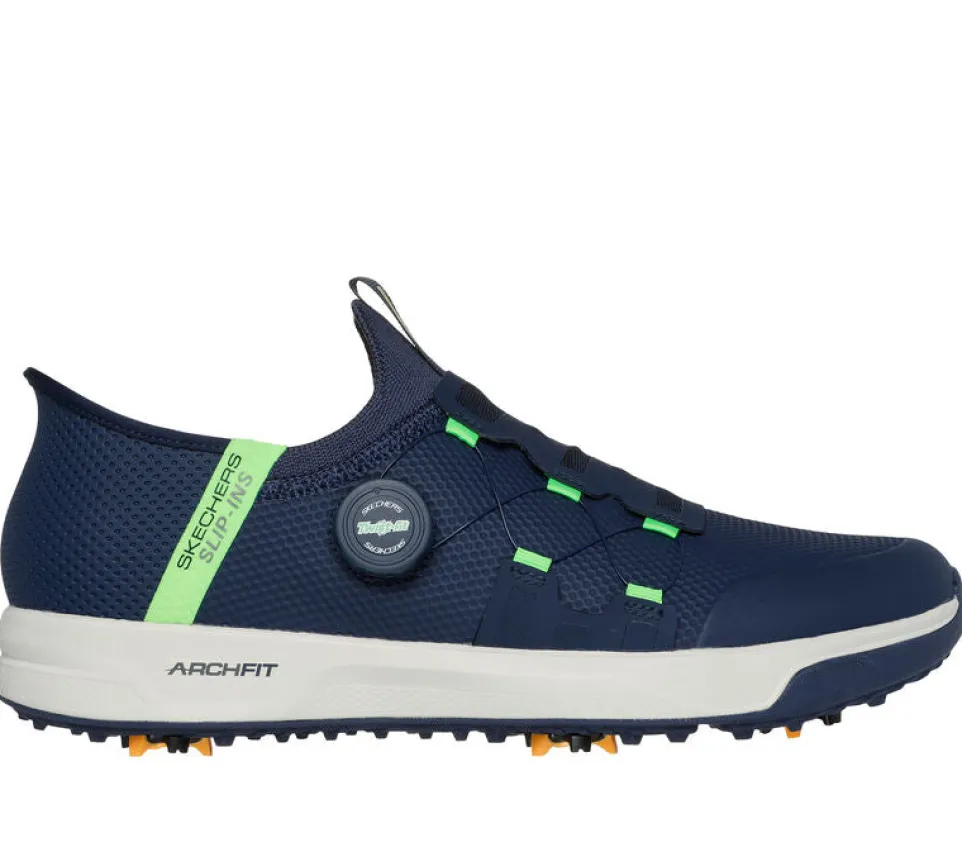 Men's Wide Fit Skechers 214076 Slip-ins Go Golf Elite Vortex Trainers