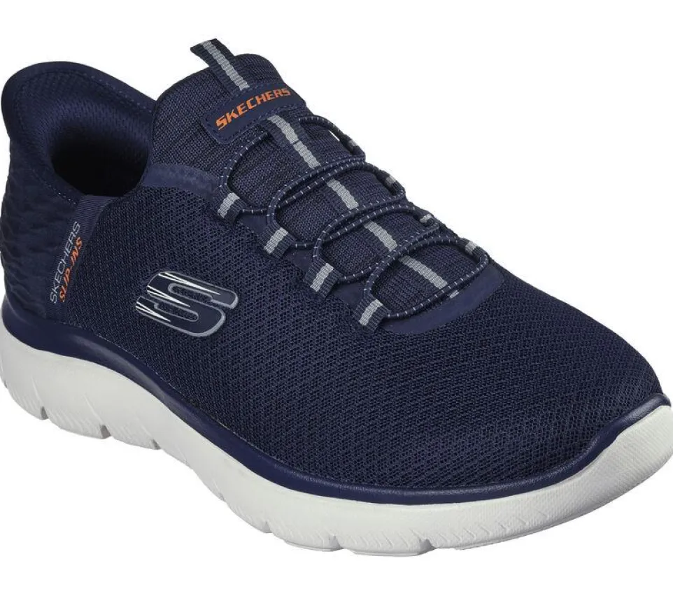Men's Wide Fit Skechers 232457 Slip-ins Summits High Range Trainers