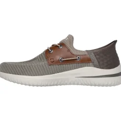 Men's Wide Fit Skechers 210606 Slip-ins Delson 3.0 Roth Trainers