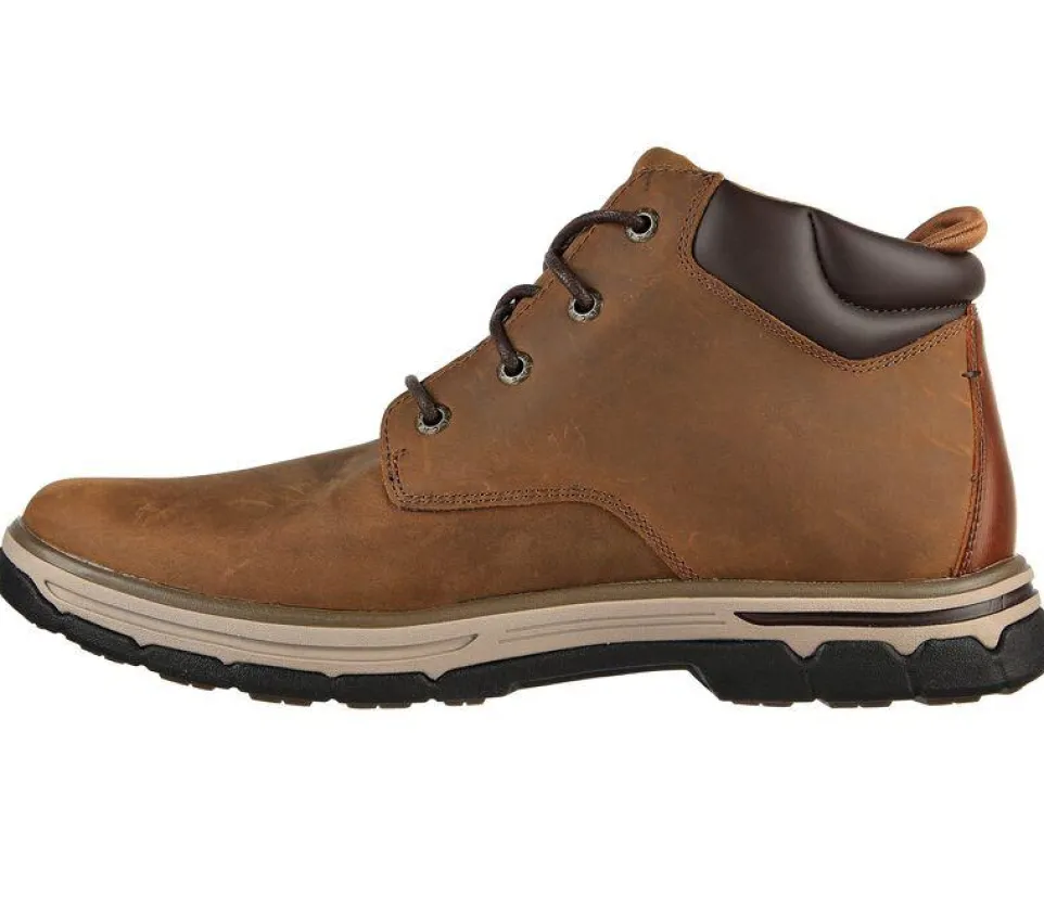 Men's Wide Fit Skechers 204394 Segment 2.0 Brogden Boots