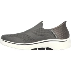 Men's Wide Fit Skechers 216641 Slip-ins Go Walk 7 Easy On 2 Trainers