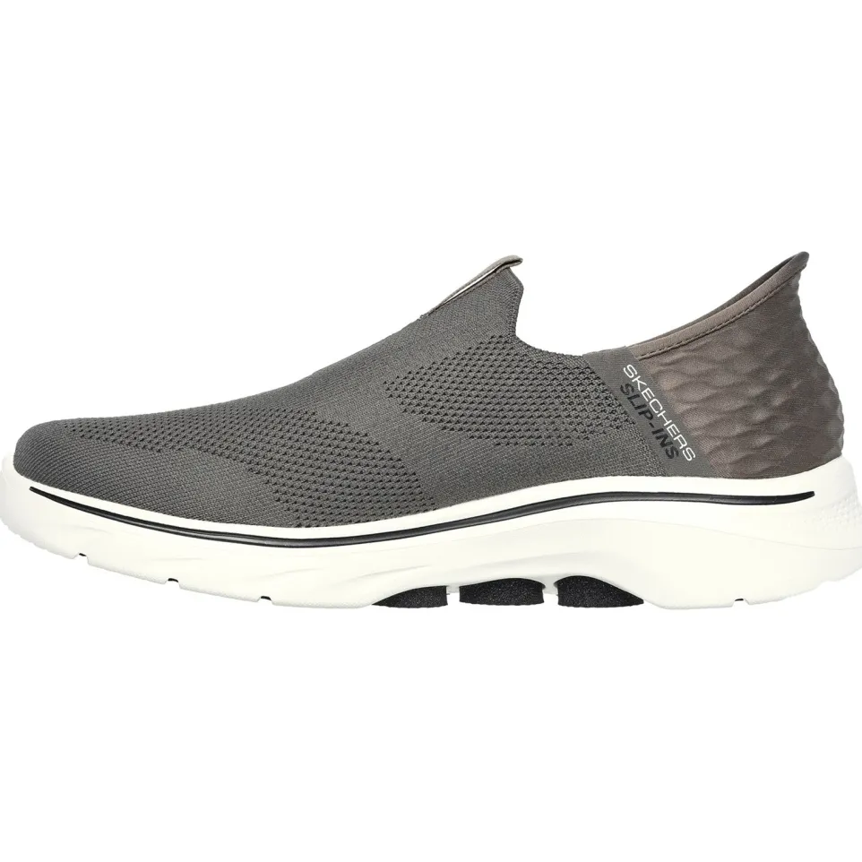 Men's Wide Fit Skechers 216641 Slip-ins Go Walk 7 Easy On 2 Trainers