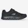 Men's Wide Fit Skechers 52631 Track Scloric Walking Trainers