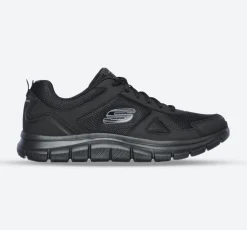 Men's Wide Fit Skechers 52631 Track Scloric Walking Trainers