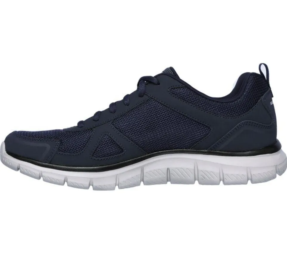 Men's Wide Fit Skechers 52631 Track Scloric Walking Trainers
