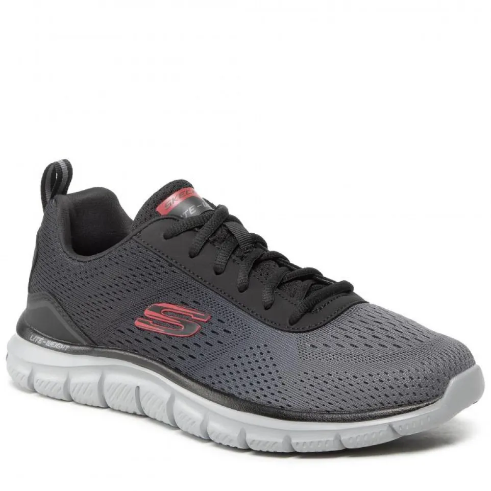 Men's Wide Fit Skechers 232399 Track-Ripkent Walking Trainers