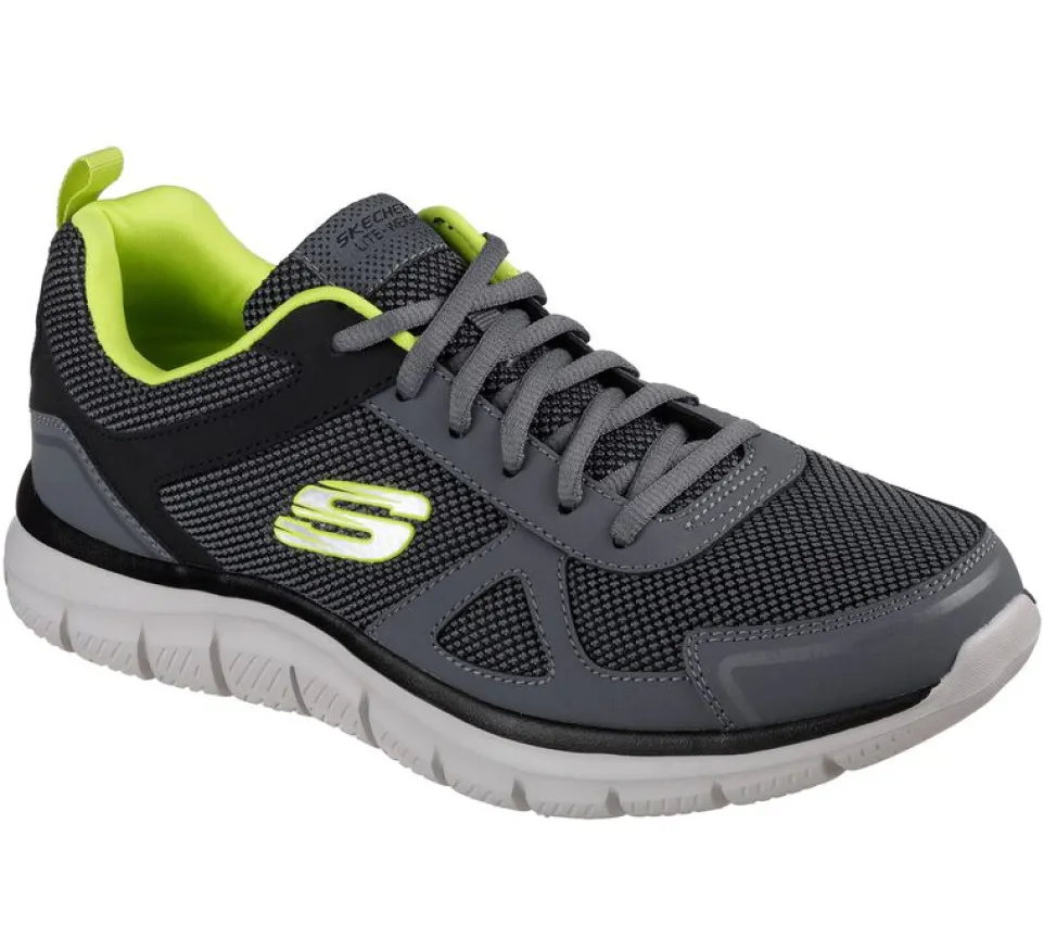Mens Wide Fit Skechers 52630 Track-Bucolo Walking Trainers