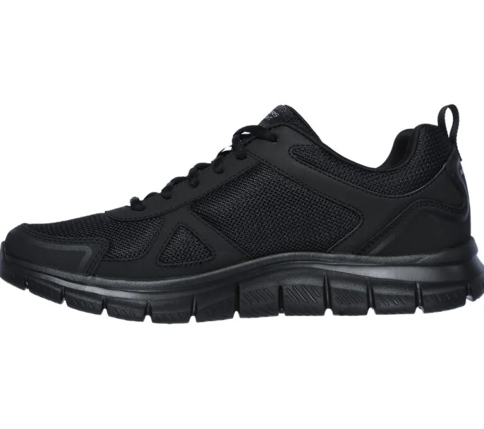 Men's Wide Fit Skechers 52631 Track Scloric Walking Trainers