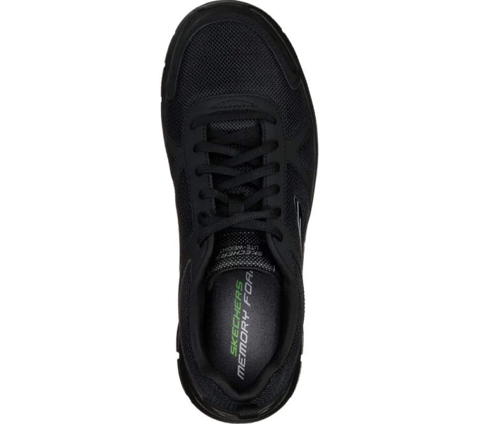 Men's Wide Fit Skechers 52631 Track Scloric Walking Trainers