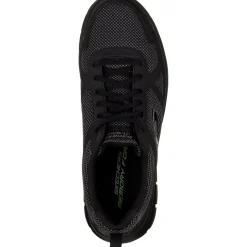 Men's Wide Fit Skechers 52630 Track Bucolo Sports Trainers - Black