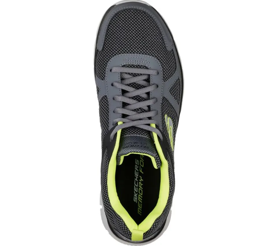 Mens Wide Fit Skechers 52630 Track-Bucolo Walking Trainers