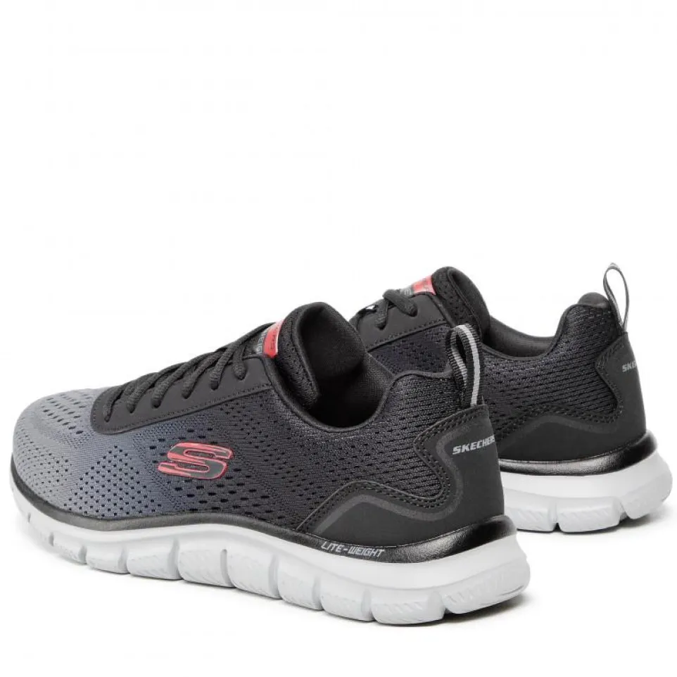 Men's Wide Fit Skechers 232399 Track-Ripkent Walking Trainers