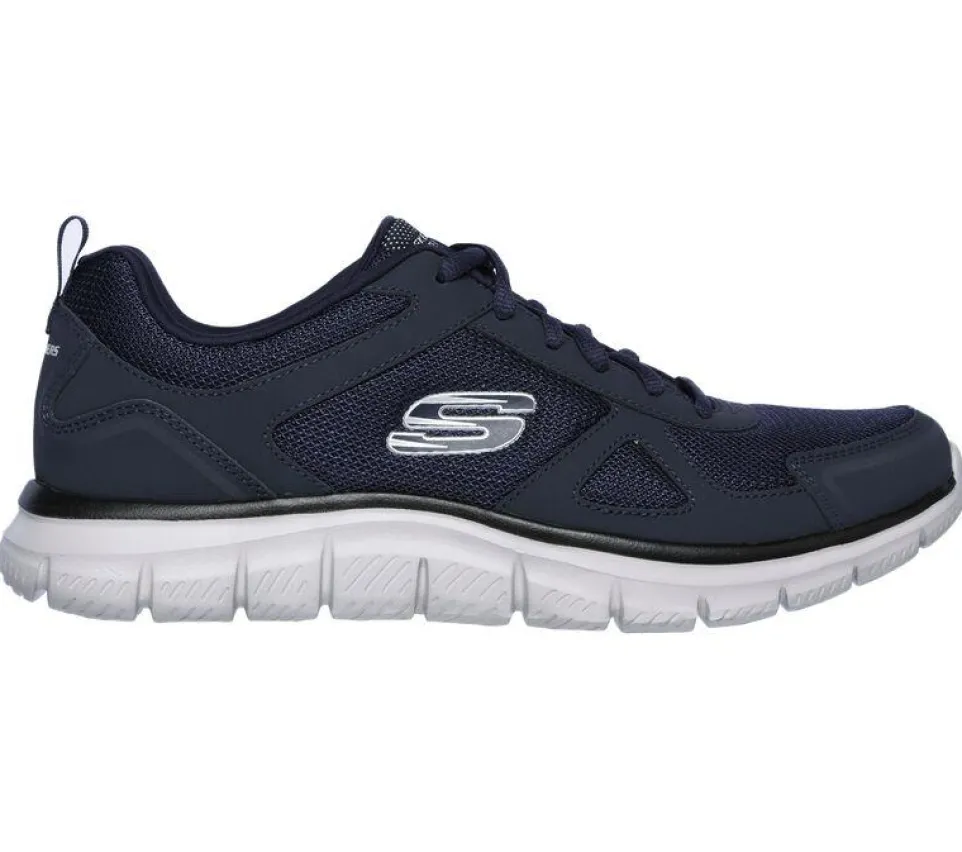Men's Wide Fit Skechers 52631 Track Scloric Walking Trainers
