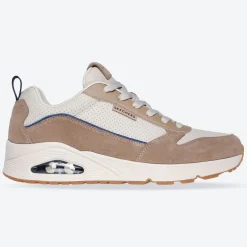 Men's Wide Fit Skechers 183011 Uno Stacre 2.0 Trainers