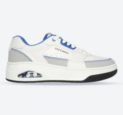 Men's Wide Fit Skechers 183140 Uno Court Trainers