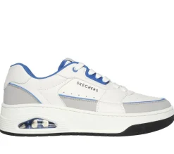 Men's Wide Fit Skechers 183140 Uno Court Trainers