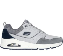 Men's Wide Fit Skechers 183020 Uno Retro One Trainers