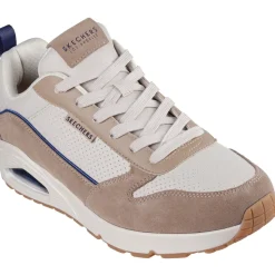 Men's Wide Fit Skechers 183011 Uno Stacre 2.0 Trainers