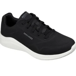 Men's Wide Fit Skechers 232209 Ultra Flex 2.0 Vicinity Trainers - Black/White
