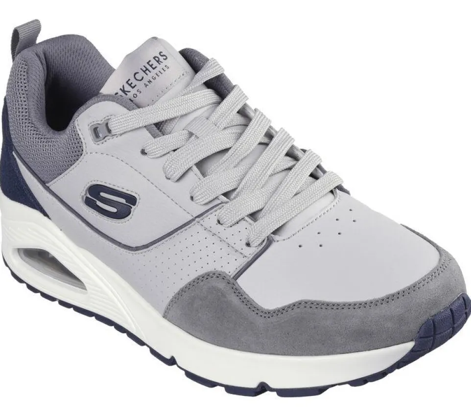 Men's Wide Fit Skechers 183020 Uno Retro One Trainers