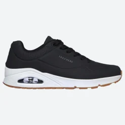 Men's Wide Fit Skechers 52458 Uno - Stand On Air Walking Trainers