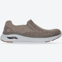 Men's Wide Fit Skechers Arch Fit Crosser Locke Trainers