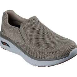 Men's Wide Fit Skechers Arch Fit Crosser Locke Trainers