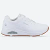 Men's Wide Fit Skechers 200054EC Uno SR Trainers - White