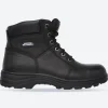 Men's Wide Fit Skechers 77009EC Workshire Safety Boots - Black
