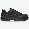 Men's Wide Fit Skechers 77013EC Soft Stride Grinnell Safety Trainers