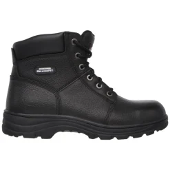 Men's Wide Fit Skechers 77009EC Workshire Safety Boots - Black