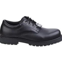 Men's Wide Fit Skechers 77041EC Cottonwood Elks SR Occupational Trainers